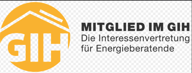 Logo des GIH, Logo des GIH, Mitgliedsverband für Energieberatung,